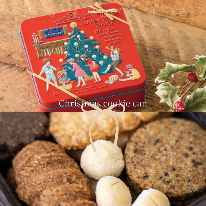 クリスマスクッキー缶