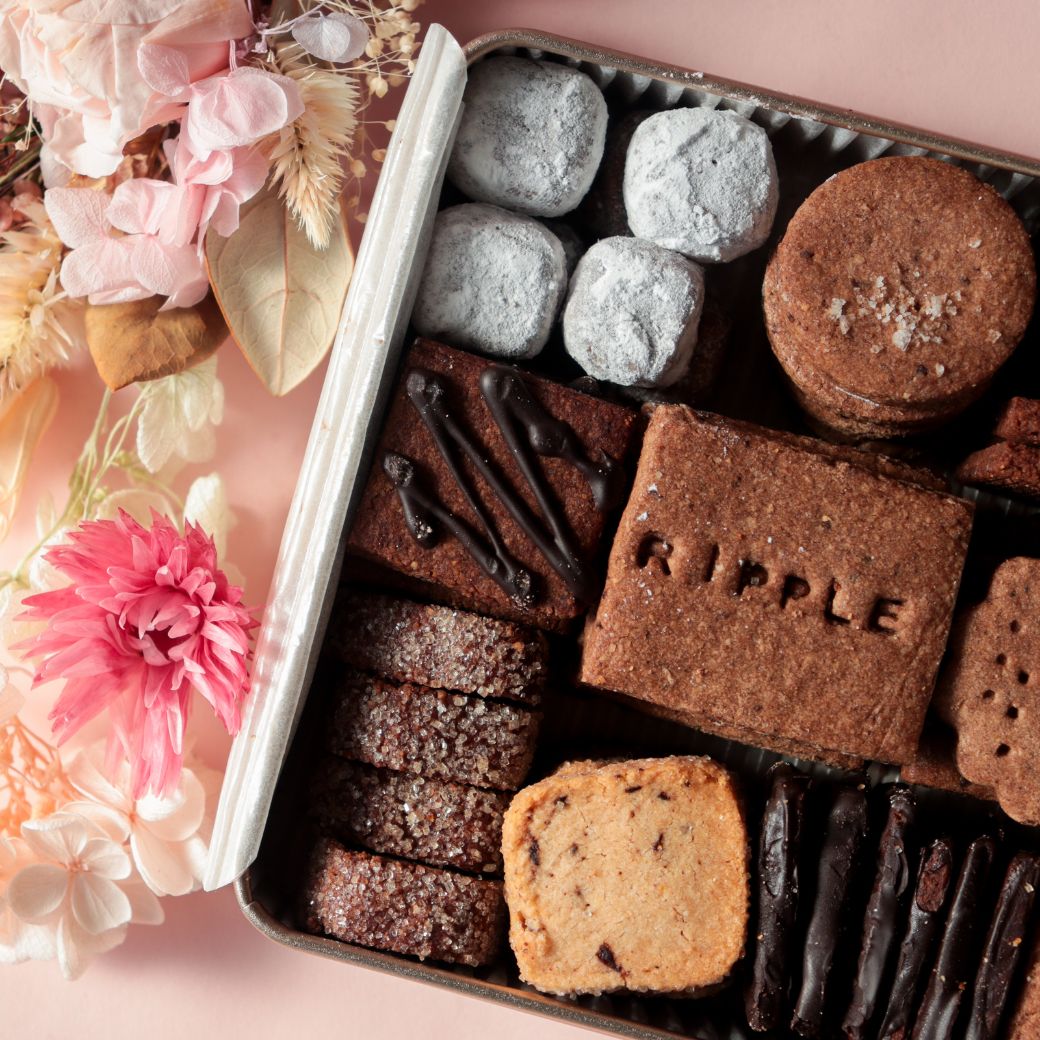 Ripple sweets チョコクッキー缶